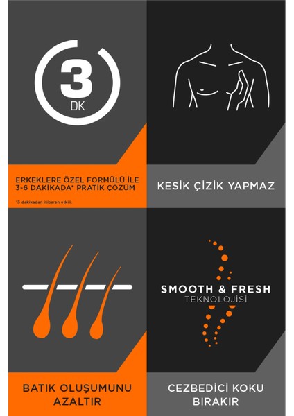 Veet Men Tüy Dökücü Krem 200 ml 3 Adet fiyatları