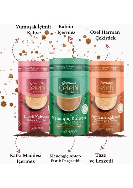 Osmanlı, Dibek ve Menengiç Kahvesi 250 gr