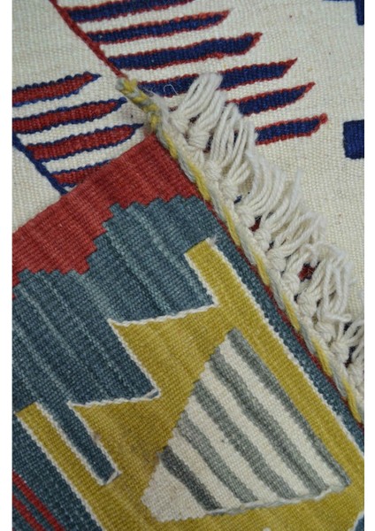 Uşak Yünden El Dokuma Yeşil, Sarı ve Bordo Renk Kilim 120X180 cm (2,16 M²) indirimleri