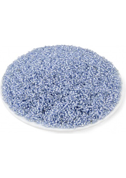 Kristal Açık Buz Mavi (11/0) 2 mm Kum Boncuğu 100 gr