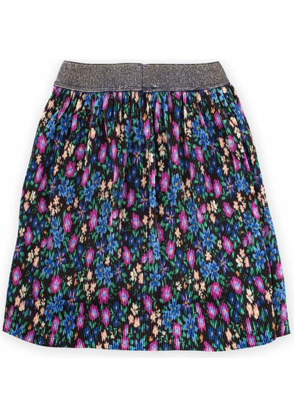 Piliseli Sim Lastik Detaylı Etek 2-7 Yaş Çiçek Desenli fiyatları