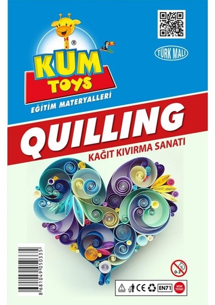 Quiling Kağıt Katlama Sanatı 10mm