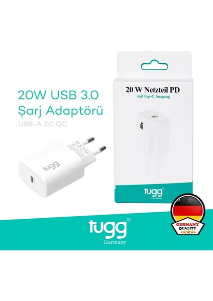 104405 20w akım kor.turbo sarj typ-c