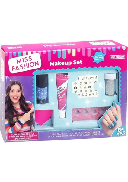Oyuncak Miss Fashion Makeup Makyaj Seti 67304