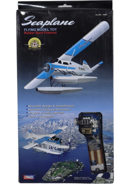 Ahşap Maket Red Wing Seaplane With Ew İn