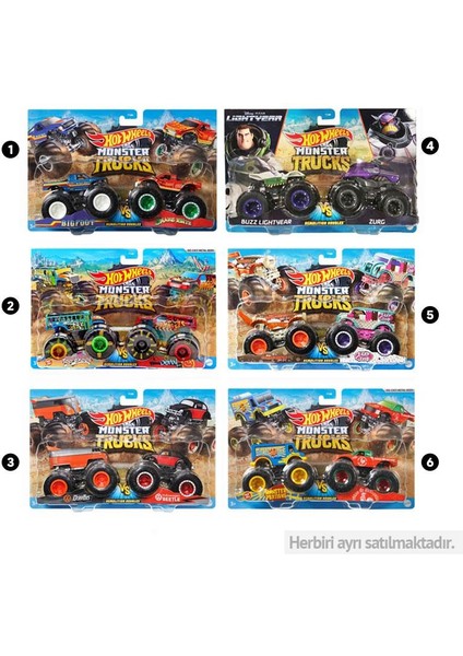 Monster Trucks Güçlü İkili FYJ64
