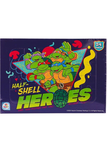 Ninja Kaplumbağa 24 Parça Frame Puzzle