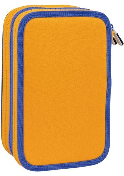 081364BWA Be Wool Yün Turuncu 3 Cepli Setli Kalem Çantası modelleri