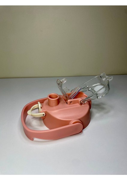 Mor 3'lü set, BPA'sız motivasyonel su şişesi ve suluk, 3 L, plastik, TR menşei fırsatları