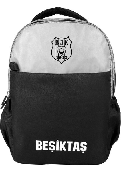3 Bölmeli Reflektör Detaylı Okul Sırt Çantası (24319)