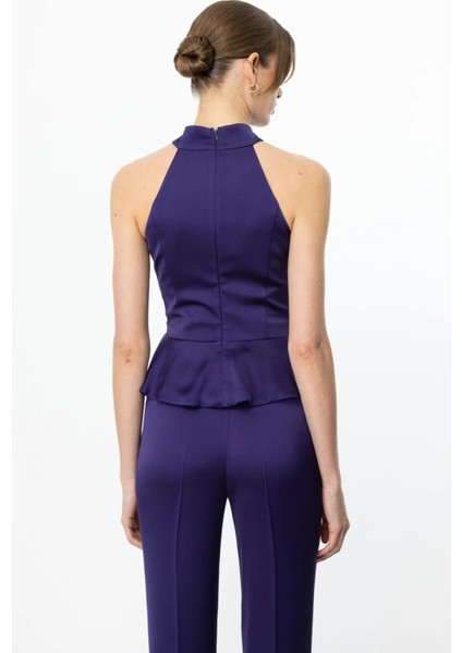 Halter Yaka Saten Bluz Parlement 03334 modelleri