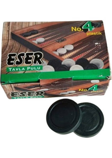 Melamin Lux Tavla Pulu - Zar Hediyeli modelleri