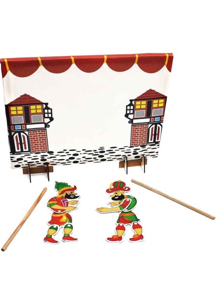 Hacivat ve Karagöz Sahne Oyunu XL modelleri