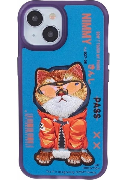 iPhone 15 Uyumlu 3D Gözlük Mont Kedi Detaylı Nakış İşlemeli Kabartmalı Dazzle Kılıf fiyatları