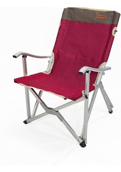 Dachuan Katlanır Kamp Sandalyesi Bordo