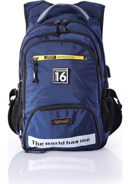 51318 USB Girişli Laptop Sırt Çantası