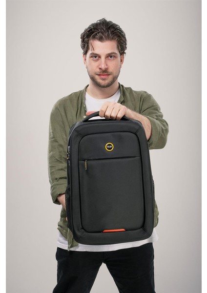 Erkek Sırt Laptop Çantası Siyah 51846