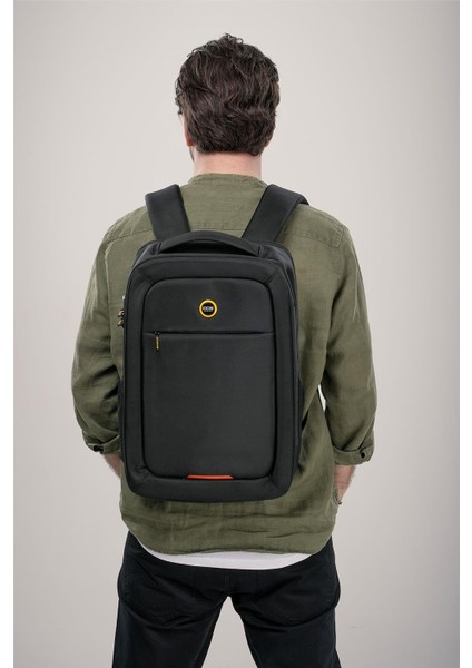 Erkek Sırt Laptop Çantası Siyah 51846