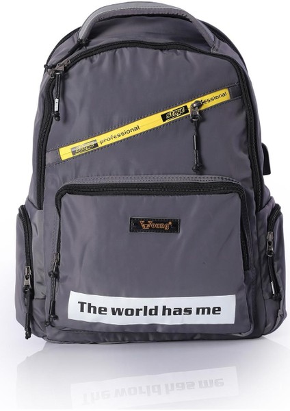 51316 USB Girişli Laptop Sırt Çantası