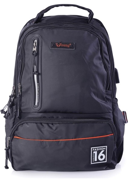 51312 USB Girişli Laptop Sırt Çantası