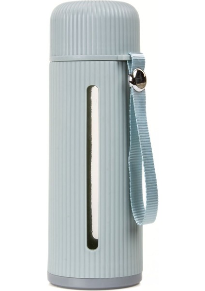 500 ml şeffaf cam suluk, soft renk, sağlıklı ve şık tasarım