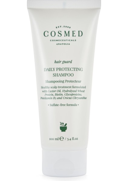 Hair Guard Daily Protecting Shampoo - Sülfatsız, Tuzsuz Besleyici Günlük Bakım Biotin Şampuanı - Tüm Saç Tipleri 40 ml