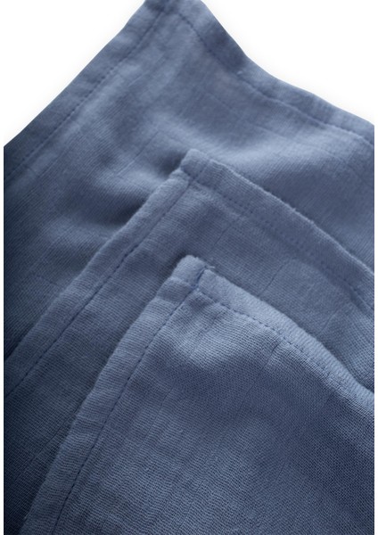 Üçlü Ağız Bezi Indigo Mavi
