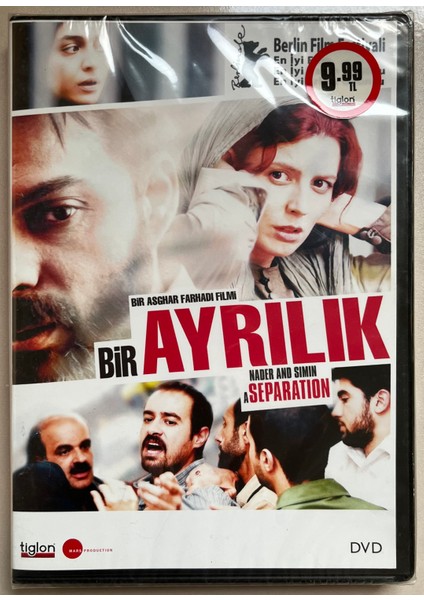 Bir Ayrılık Nader And Simin A Seperation Asghar Farhadi (Ambalajında) DVD (Orjnal Dönem Baskı Dvd)