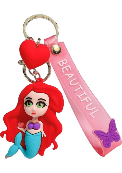 Tüylü Ponpon Anahtarlık Yumuşak Araba Anahtarlığı Ponpon Anahtarlık Anahtarlık Bayan Çanta Kolye (Yurt Dışından)