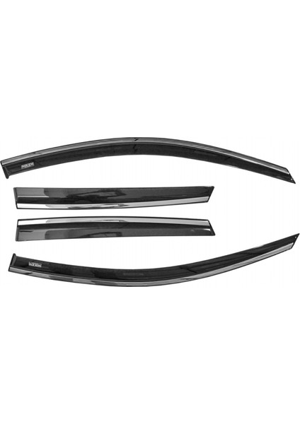 Hyundai Santa Fe 2006-2012 Kromlu Cam Rüzgarlığı 4 Lü