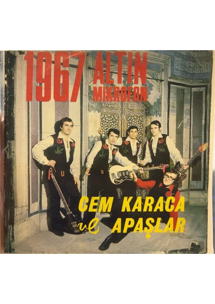 1967 Altın Mikrofon Cem Karaca Apaşlar - Emrah/karacaoğlan 45LIK