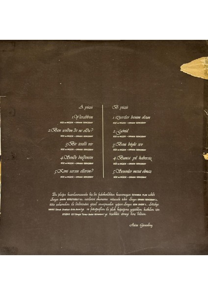 Azize Gencebay Lp