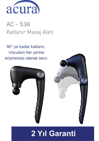 AC-536 Isıtmalı & Soğutmalı Profesyonel Katlanır Masaj Aleti fiyatları