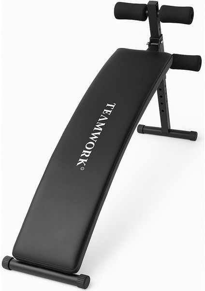 Eğimli Ev Tipi Bench Sehpası Karın ve Kas Geliştirici Mekik Sehpası Combo Bench