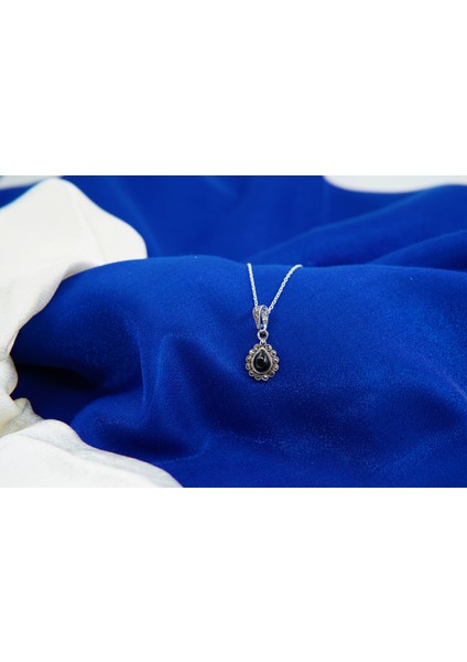 Oltutaşı Su Damlası Gümüş Kolye