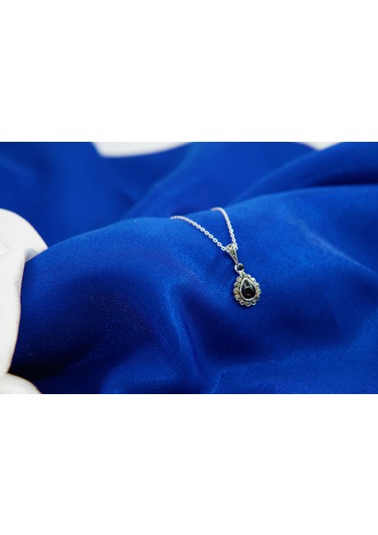 Oltutaşı Su Damlası Gümüş Kolye modelleri