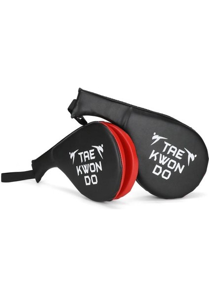 Taekwondo Raket Kırmızı Siyah 2'li Set