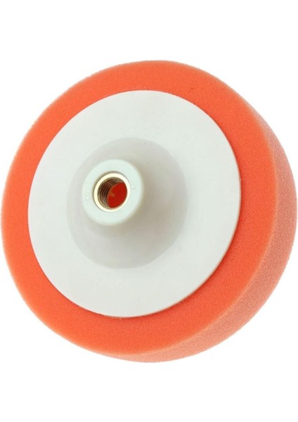 180 mm Oto Araç Araba Pasta Cila Polisaj Süngeri Zımpara Tabanlı Turuncu Parlatma Pedi M14 indirimleri