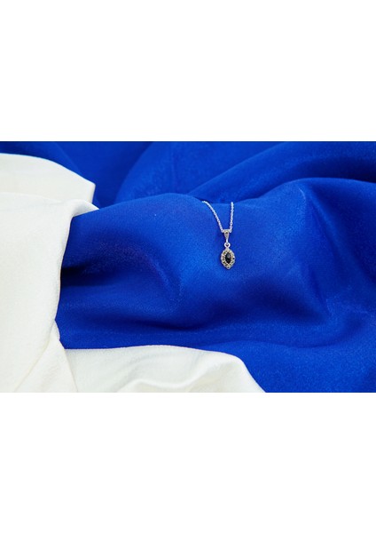 Oltutaşı Mini Badem Gümüş Kolye