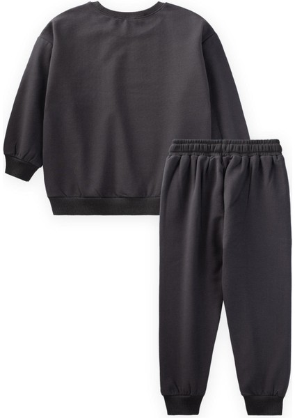 Basic Karyoka Detaylı Sweatshirt Takım Antrasit fiyatları