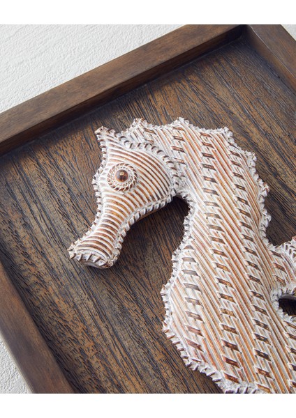 Sea Duvar Aksesuarı 30X20X3 cm Kahve modelleri