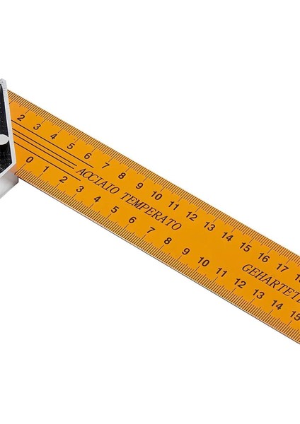 Alüminyum L Gönye Sarı Gönye Cetvel Kaynak Kaynakçı Marangoz Gönyesi 250 mm fırsatları