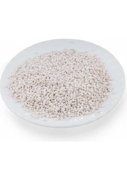 Krem (11/0) 2 mm Kum Boncuğu 55 gr