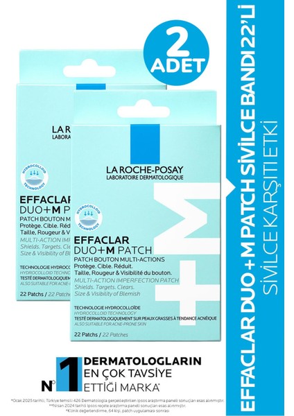 La Roche-Posay Effaclar Duo+M Patch 22 Patch 2 Adet