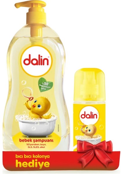 Dalin Bebek Şampuanı 700 ml + Dalin Bıcı Bıcı Kolonya 100 ml