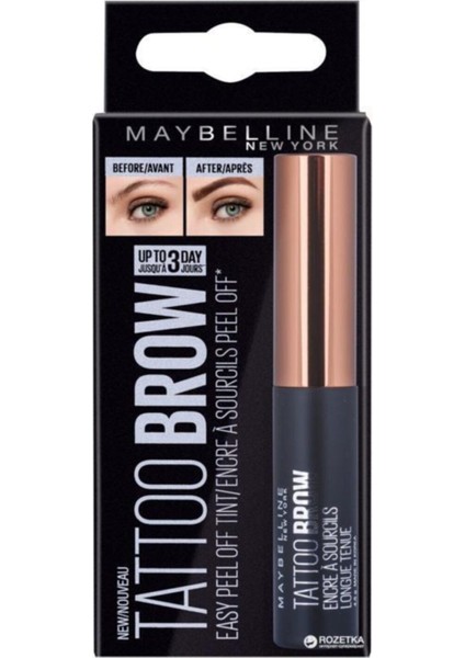 Maybelline New York Kaş Jeli - Brow Tattoo Gel Tint Light Brown fiyatları