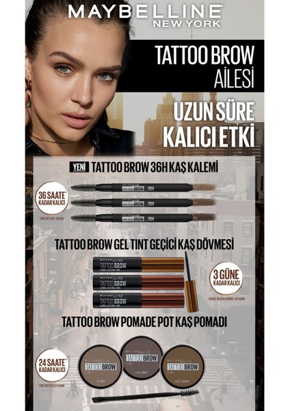 Maybelline New York Kaş Jeli - Brow Tattoo Gel Tint Light Brown
