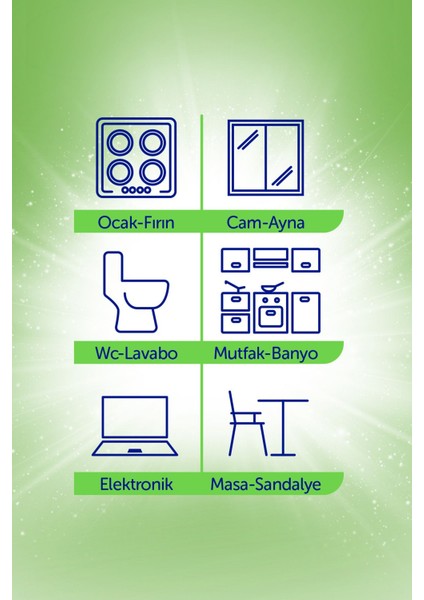 Solo Yüzey Temizleyici Havlu Okaliptus Cam Esintisi 100'LÜ 2 Adet fırsatları