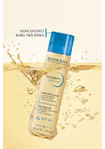 Bioderma Atoderm 2 In 1 Oil 150 ml 2 Adet