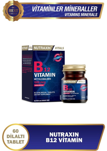B12 Vitamin 60 Tablet